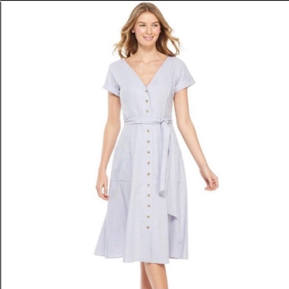 GAL MEETS GLAM || Vanessa linen dress